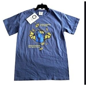 Monarch Butterfly Small Shirt Wildlife Freedom of Migration Immigration Tee, USA